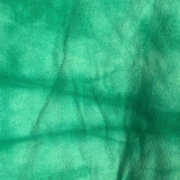 Mountain Dew Mens Graphic T-Shirt Tie-Dye Green Size Large 100% Cotton 90s Retro - Picture 4 of 7